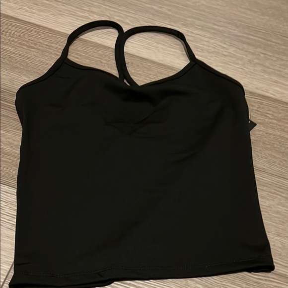 Black athletic tank top - Picture 1 of 4